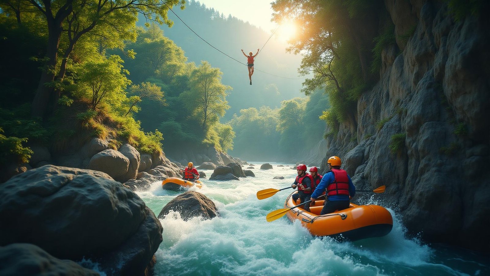 رحلة مغامرة مثيرة