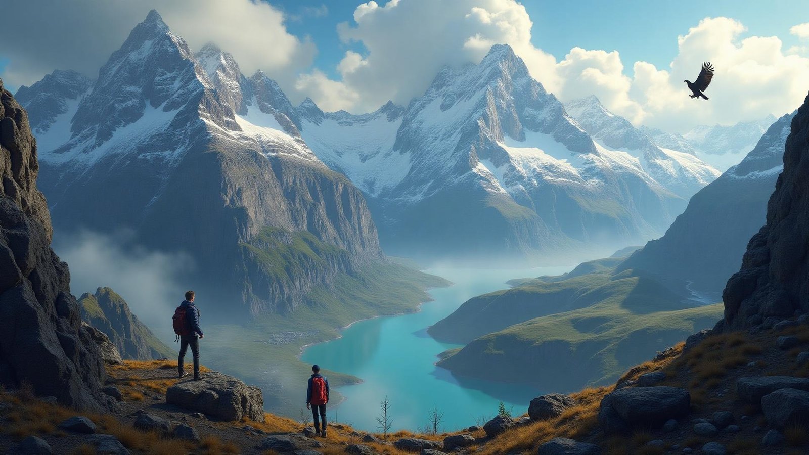 رحلة جبلية مغامرة